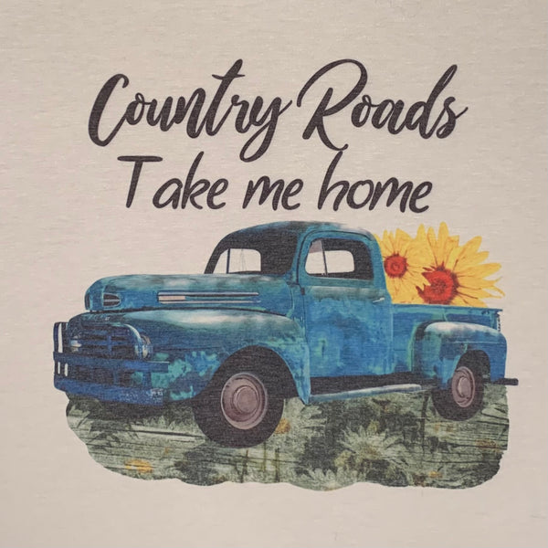 Country Roads Take Me Home Tee